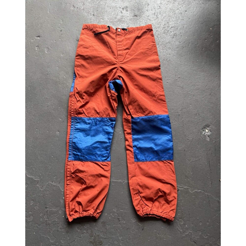 Vintage 80s Banana Equipment Men's GORE-TEX Colorblock Shell Pants Size S 30